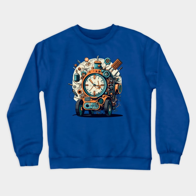 Be A Time Traveler Day – December Crewneck Sweatshirt by irfankokabi